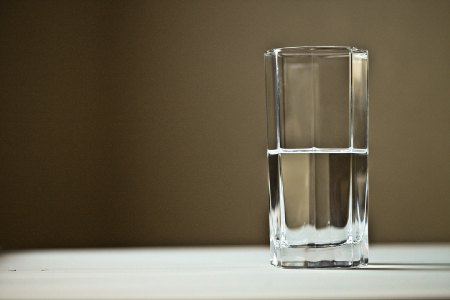 Good-enough example KPIs likened to a glass being half full. Credit: https://www.istockphoto.com/portfolio/C0rey